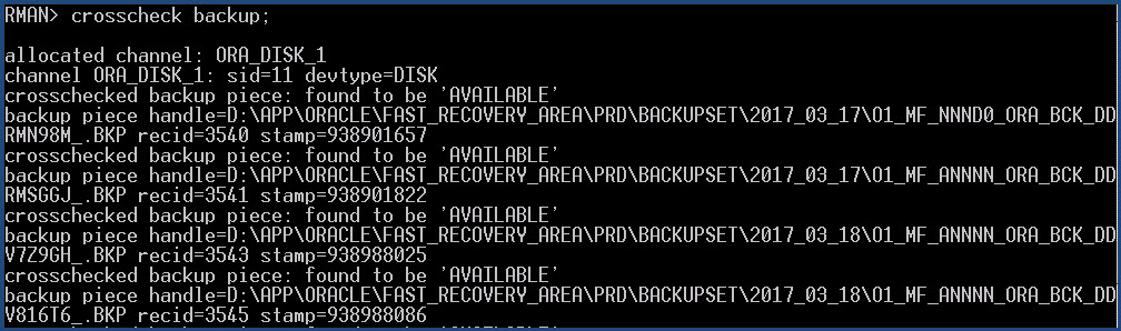 02.crosscheck_backup